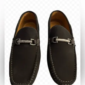 Men’s Brown Suede Brixton Driving Loafers Size 10 Brand New In Box! Preppy