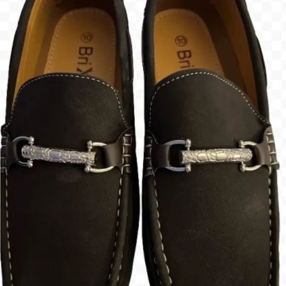 Men’s Brown Suede Brixton Driving Loafers Size 10 Brand New In Box! Preppy