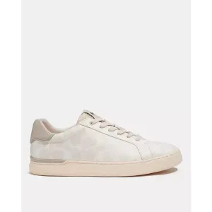 Men's Coach Low Top Sneakers 11.5 D Signature G4949 Chalk Off-White NWT Shoes