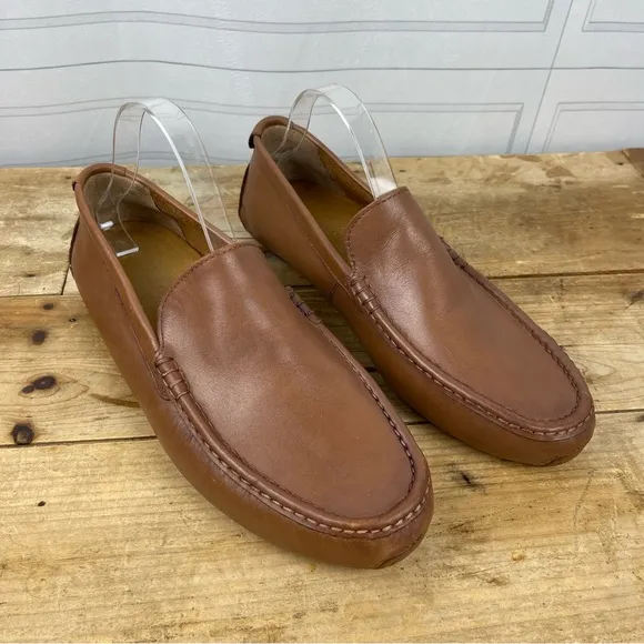 Men’s Cole Haan Summers DRV Driving Loafers-British Tan,‎ Size 9M