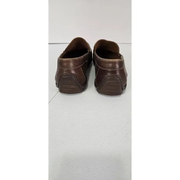 Mens Ecco Classic‎ Driving Shoe Loafer EU 41 US  8.5 Brown Leather Comfort