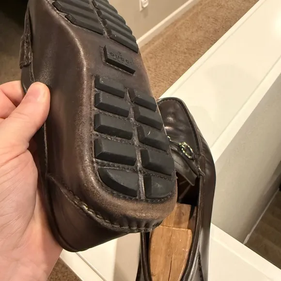 Men’s Gucci, driving loafers