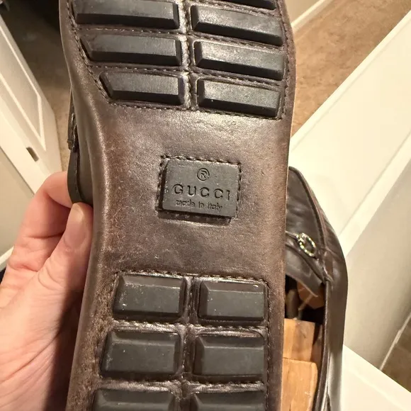 Men’s Gucci, driving loafers