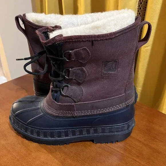 Men's LaCrosse Waterproof Winter Boots Lined Size 8 Made in USA