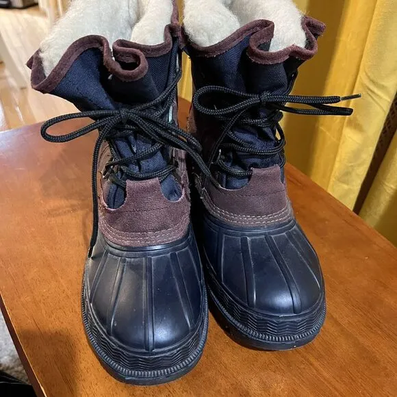 Men's LaCrosse Waterproof Winter Boots Lined Size 8 Made in USA
