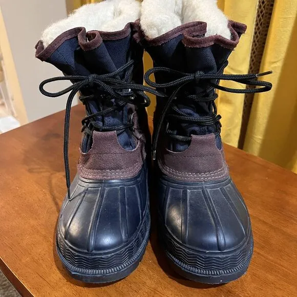 Men's LaCrosse Waterproof Winter Boots Lined Size 8 Made in USA