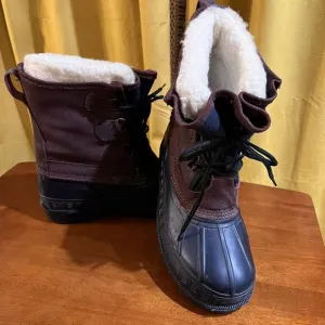 Men's LaCrosse Waterproof Winter Boots Lined Size 8 Made in USA