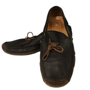 Mens SPERRY GOLD CUP Top Sider BROWN LEATHER Driving LOAFER Shoes Sz 13