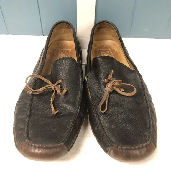 Mens SPERRY GOLD CUP Top Sider BROWN LEATHER Driving LOAFER Shoes Sz 13