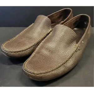 Men's TOD'S Brown Driving Leather Loafers US Sz 7.5