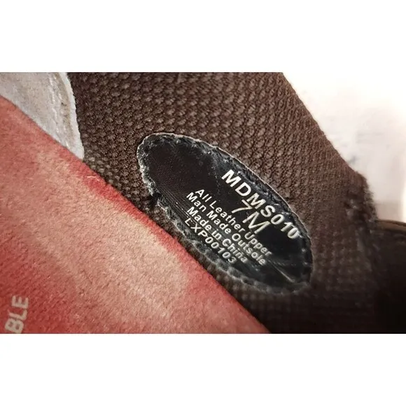 Men's Twisted X Driving Moc Loafers, Argyle Patchwork Style MDMS010 Size 7 M
