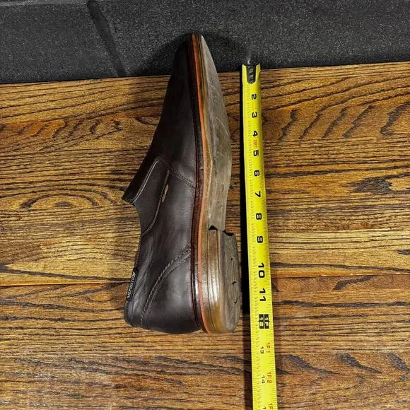 Mephisto Brown Leather Slip On Driving Loafers Men’s 10.5