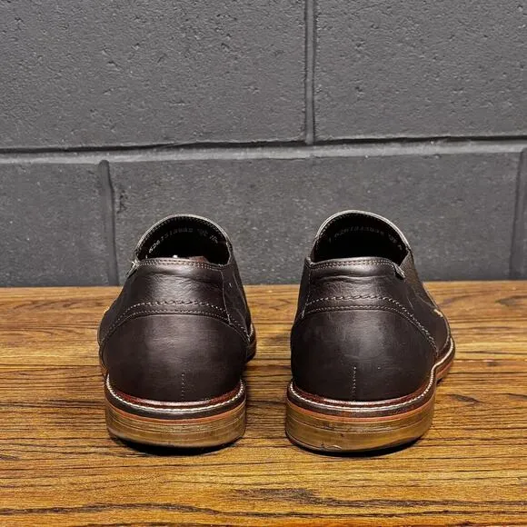 Mephisto Brown Leather Slip On Driving Loafers Men’s 10.5
