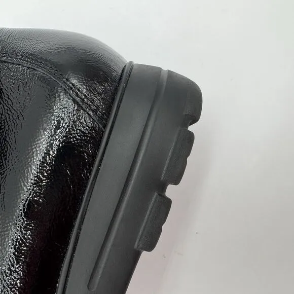 Mephisto Carima Penny Loafers NWOB Womens 7.5 Black Patent Air Jet Slip On Shoes