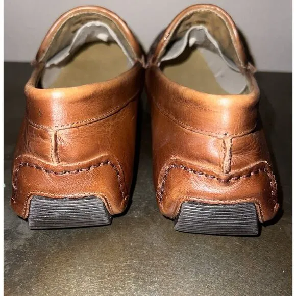 MERCANTI FIORENTINI Mens Loafers Leather SlipOn Driving Shoes 8.5 MF 7865 NEW