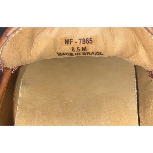 MERCANTI FIORENTINI Mens Loafers Leather SlipOn Driving Shoes 8.5 MF 7865 NEW