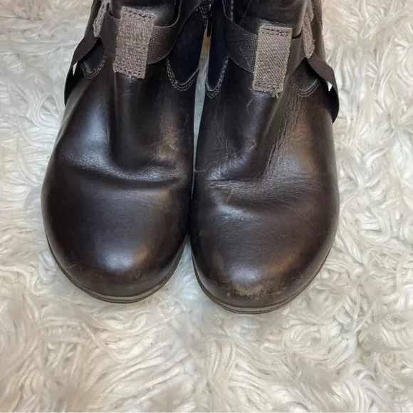 Merrell Evera Espresso Heeled Ankle Boot Size 8.5