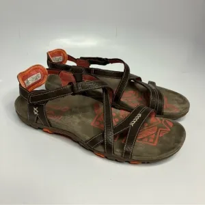 Merrell sandspur sandals cocoa/corral size 8