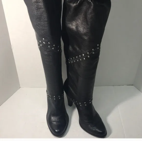 Michael Kors Astor tall slouch boots (8 1/2) runs big so can fit 9