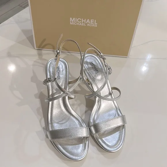Michael Kors Veronica Heeled Sandal - 8 - NIB