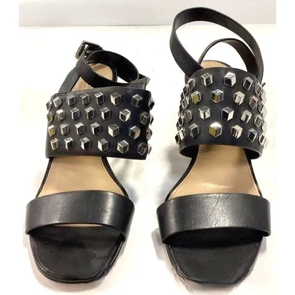 MICHAEL Michael Kors Valencia Studded Leather Sandals 7.5M