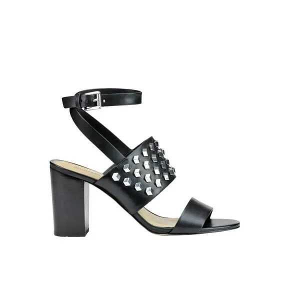 MICHAEL Michael Kors Valencia Studded Leather Sandals 7.5M