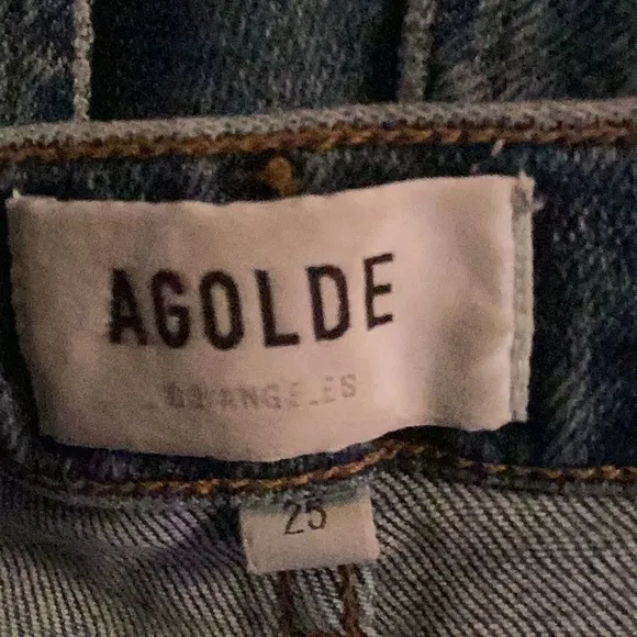 Mid Rise Straight Jeans