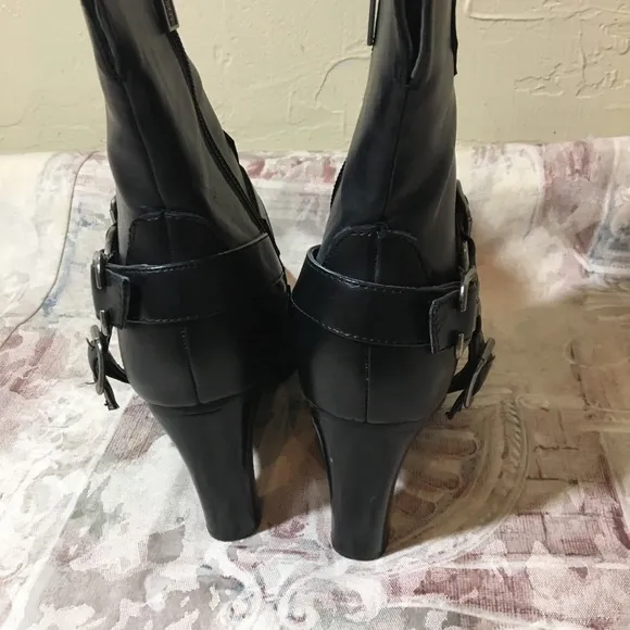 Milwaukee Leather Vixen Rider Heel Boots size 7