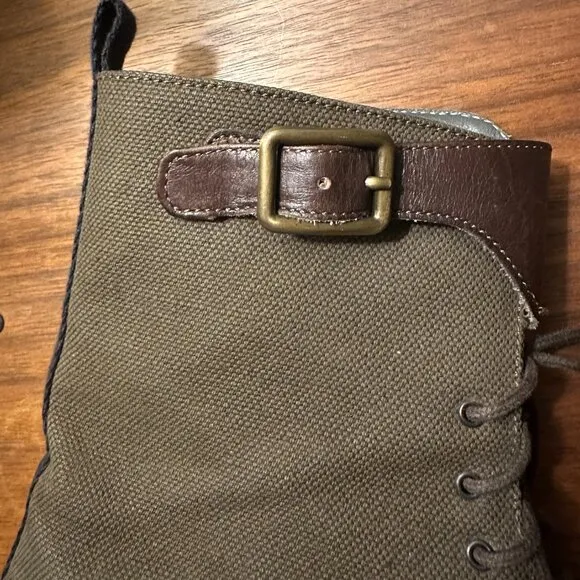 Miu Miu Leather Combat Boots Size 39