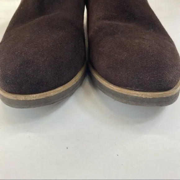 Modern Vice- “Charm” Brown Suede Knee High Boots