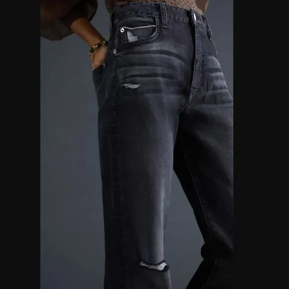 MSRP $280 Anthropology   Pilcro The Selvedge Borrowed Boyfriend Jeans 28