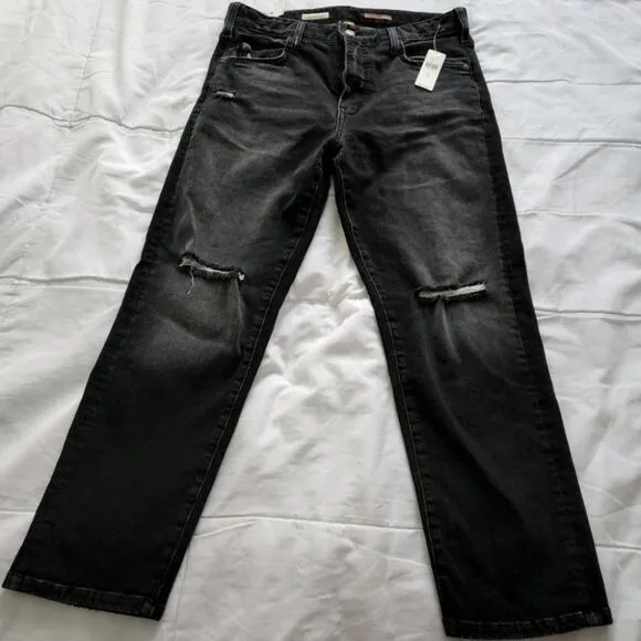 MSRP $280 Anthropology   Pilcro The Selvedge Borrowed Boyfriend Jeans 28