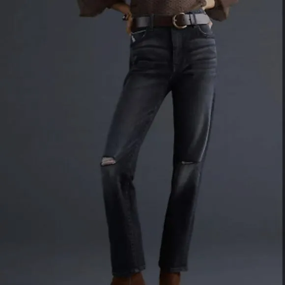 MSRP $280 Anthropology   Pilcro The Selvedge Borrowed Boyfriend Jeans 28
