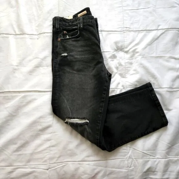 MSRP $280 Anthropology   Pilcro The Selvedge Borrowed Boyfriend Jeans 28