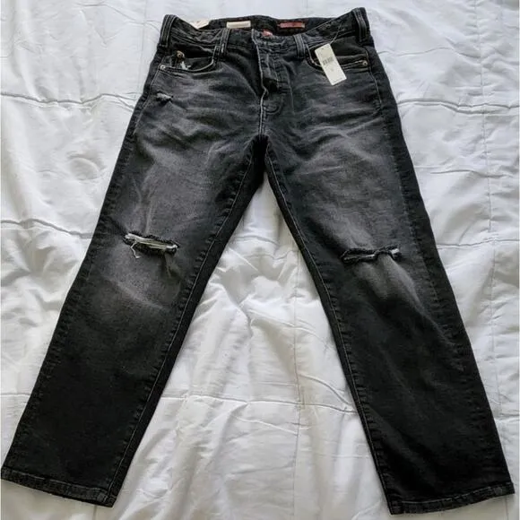 MSRP $280 Anthropology   Pilcro The Selvedge Borrowed Boyfriend Jeans 28