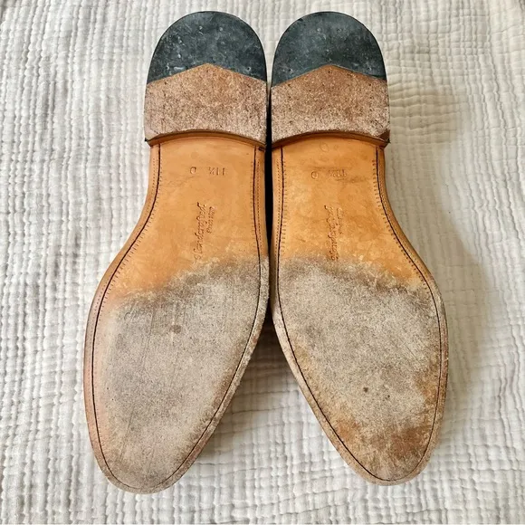 Nettleton | British Tan Camel Leather Penny Loafers