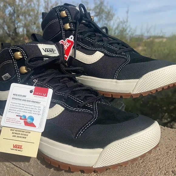 New All Weather Ultrarange EXO Vans Hi Top Sneakers