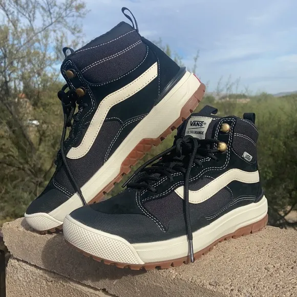 New All Weather Ultrarange EXO Vans Hi Top Sneakers