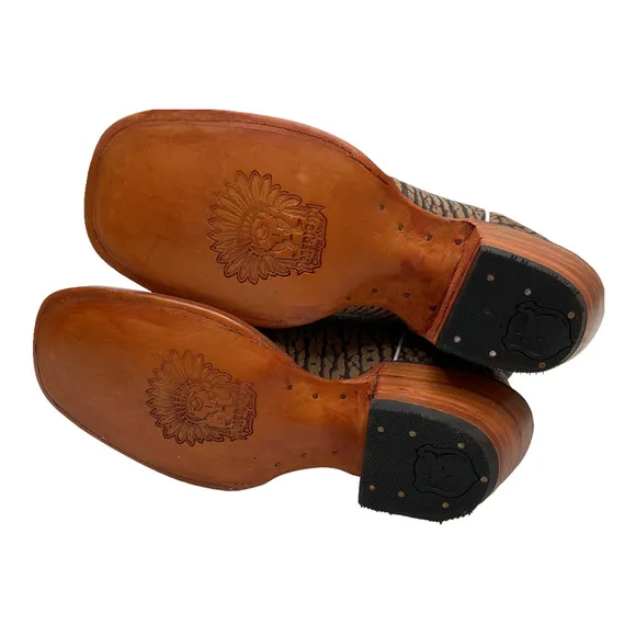 NEW American Cowboy Western Boots Size M8.5/W10.5