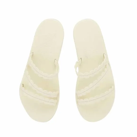 NEW ANCIENT GREEK SANDALS women's oceanis strap sandal in off white