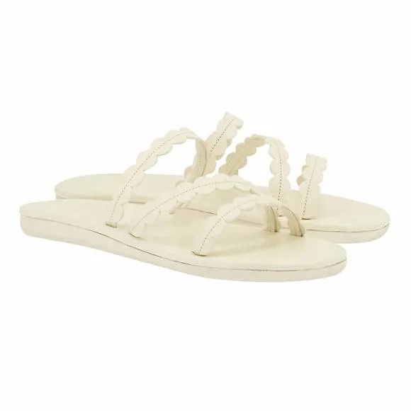 NEW ANCIENT GREEK SANDALS women's oceanis strap sandal in off white