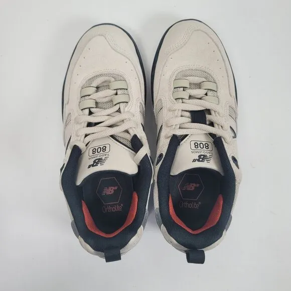 New Balance Numeric Tiago Lemos 808 BIB Men's Beige Sneakers US Size 6