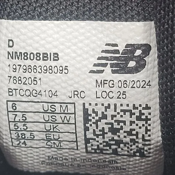 New Balance Numeric Tiago Lemos 808 BIB Men's Beige Sneakers US Size 6