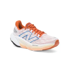 NEW BALANCE White/orange Fresh Foam X Balos Performance Running Sneakers