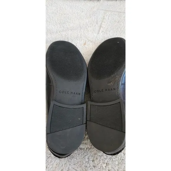 New Cole Haan Black Leather Men's Classic Penny Loafers Shoes Size 13M Office