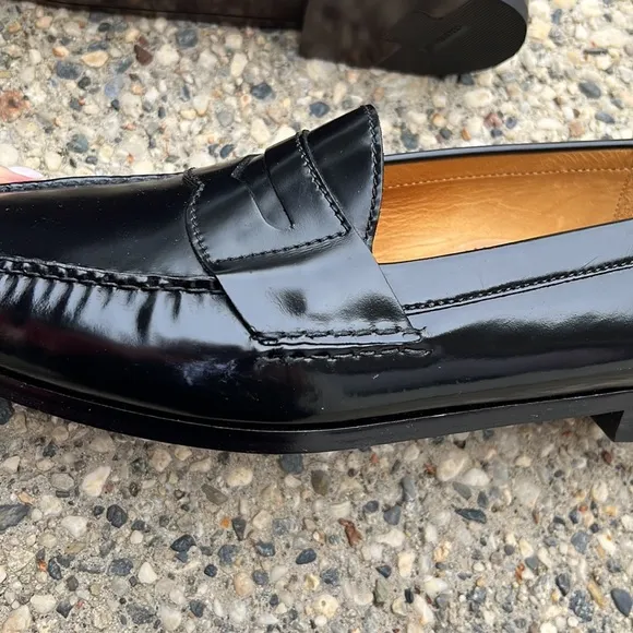 New Cole Haan Black Pinch Penny Loafers