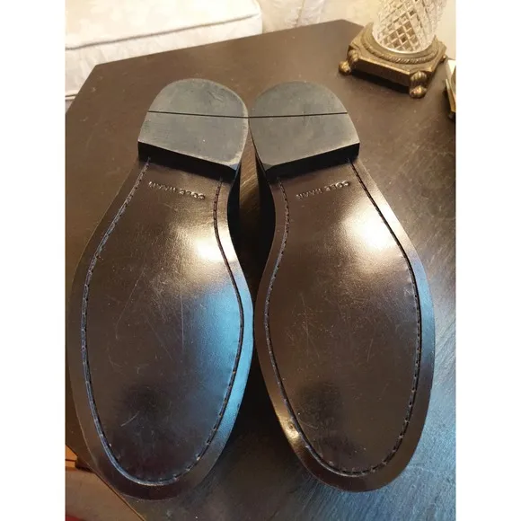 NEW! Cole Haan Men's Pinch Penny Slip-on Leather Loafer Black Size 12 E $135