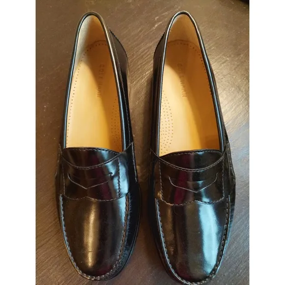 NEW! Cole Haan Men's Pinch Penny Slip-on Leather Loafer Black Size 12 E $135