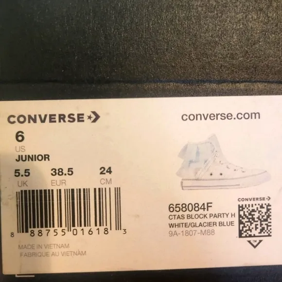 New Converse Chuck Taylor All Star Block Party