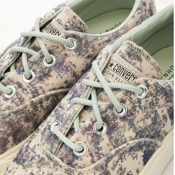 NEW Converse Skid Grip John Elliott French Oak Green Sneakers Size 6 Men’s NWT